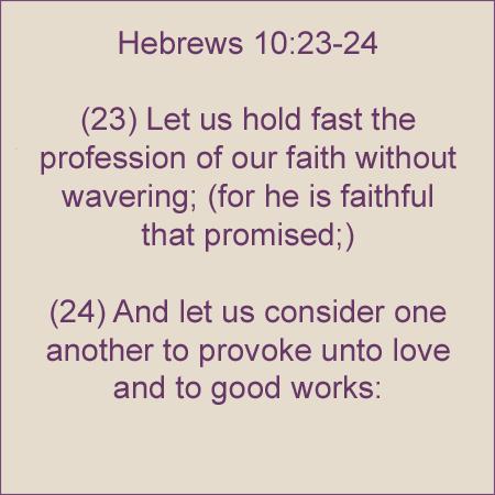 Hebrews102324